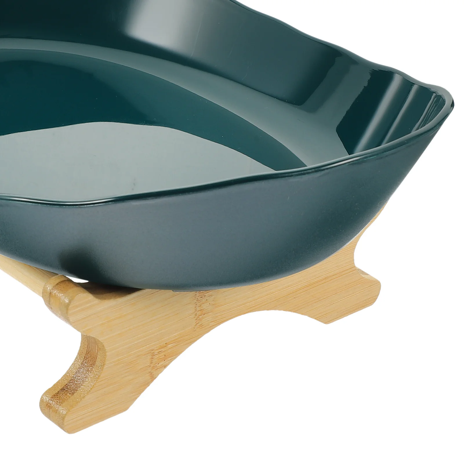 

Snack Fruit Tray Ceramic Serving Plate For Dessert Candy Biscuits Bread Kitchen Counter Decor Bowl Storage Organizer