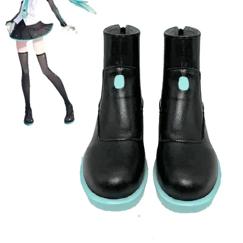 pjsk-–-chaussures-de-cosplay-de-chanteur-virtuel-miku-projet-sekai-scene-coloree-costume-d'idole-virtuelle-vocaloid-bottes-en-cuir-artificiel
