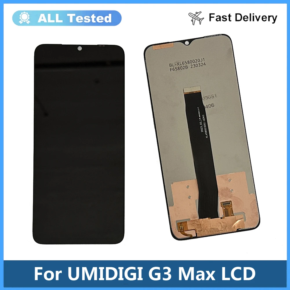 

Original Tested For UMIDIGI G3 MAX LCD Display + Touch Screen Digitizer Assembly Replacement For UMIDIGI G3 Max LCD Sensor