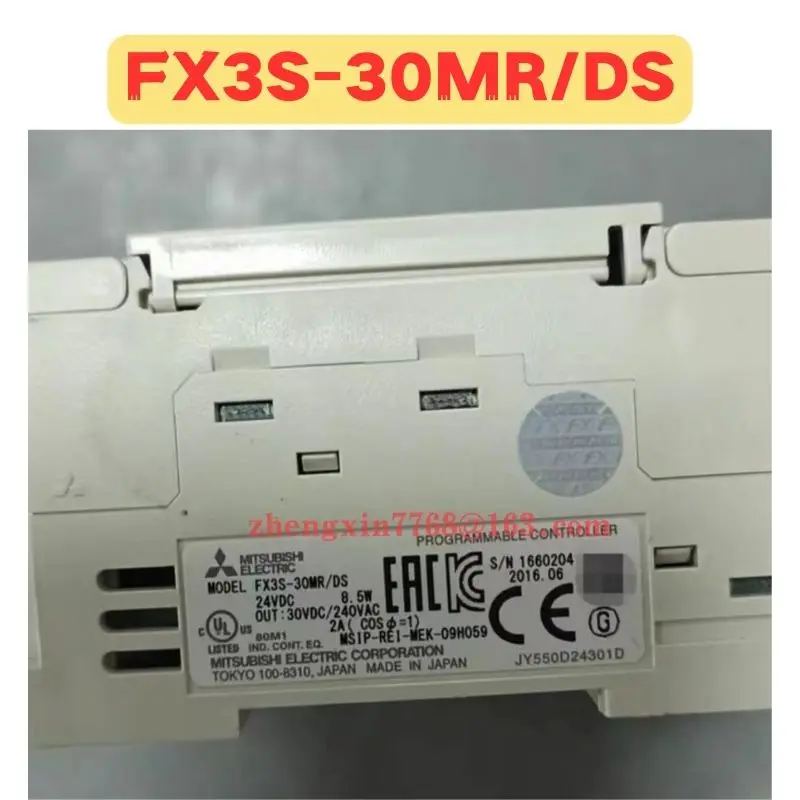 

Б/у модуль ПЛК FX3S-30MR/DS FX3S 30MR DS Нормальная функция Протестировано ОК