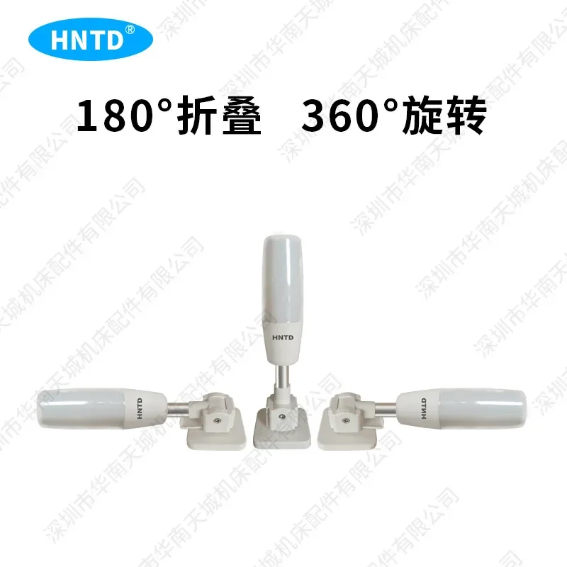 Led 3 Color In 1 Layer Indicator Lamp 24V Warning Light Workshop Machine Signal Buzzer Alarm Caution Safety Foldable Tower Lamp