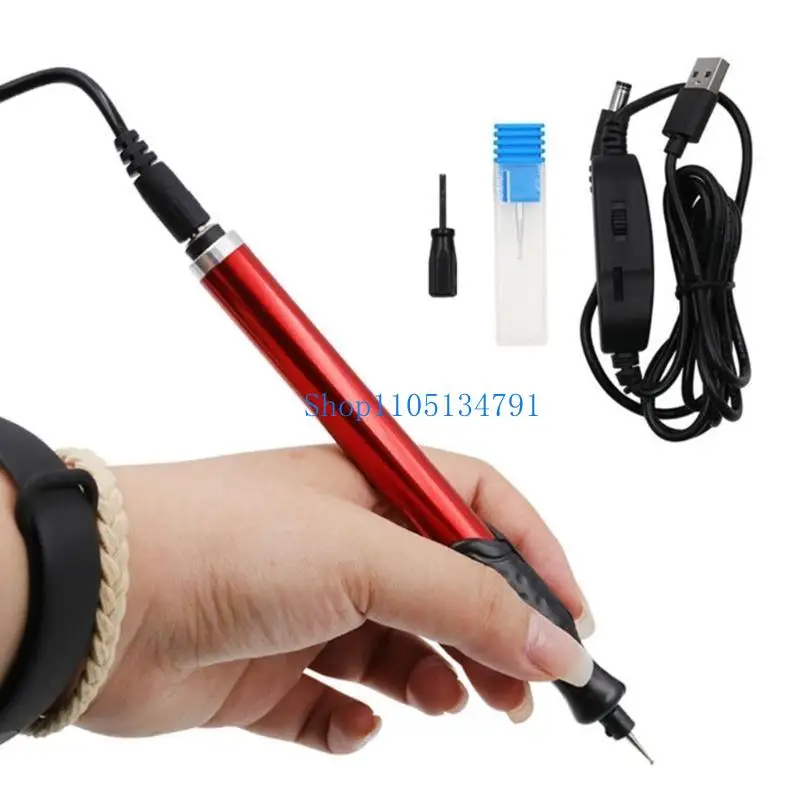 

98km Portable Engraving Pen Versatile DIY Craft Electric Engraver Professional Electric Etcher Etching Carving Tool