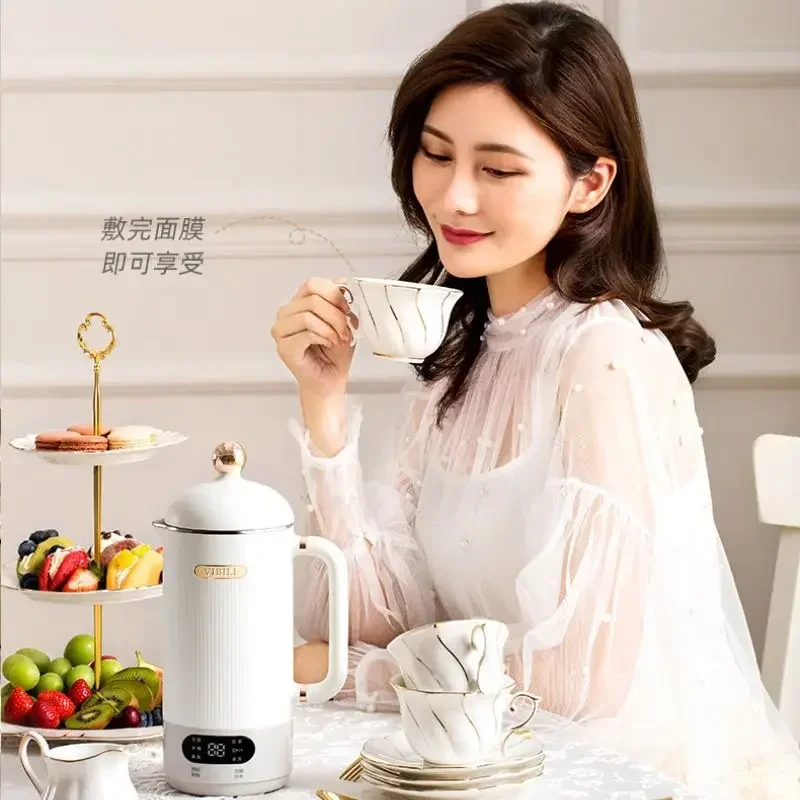 110V  Province mini soymilk machine for small household bean-free filter-free wall-breaking machine portable   vegetable juicer