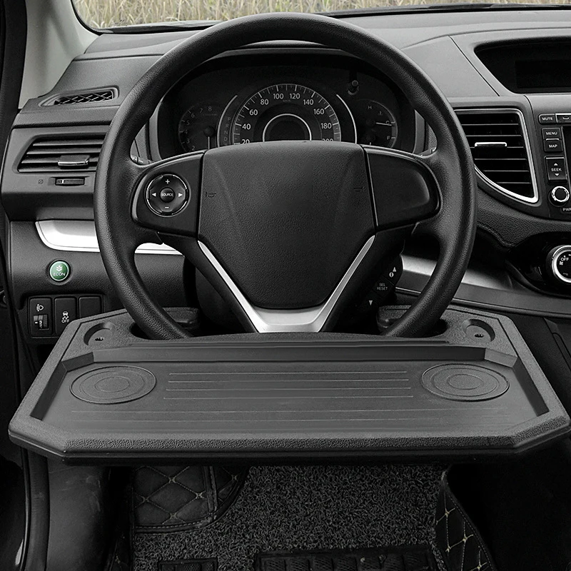 Portable Steering Wheel Tray & Car Table Tray, Adjustable Non-Slip Steering Wheel Desk for Laptop, Vehicle Seat Mount Notebook E - Image 4