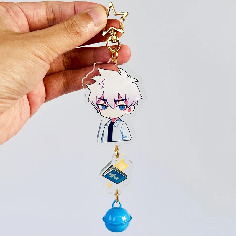 

Anime Link Click Lucas Charles Jo series Cosplay Acrylic Cute keychain knapsack Bell Pendant Britbday gift