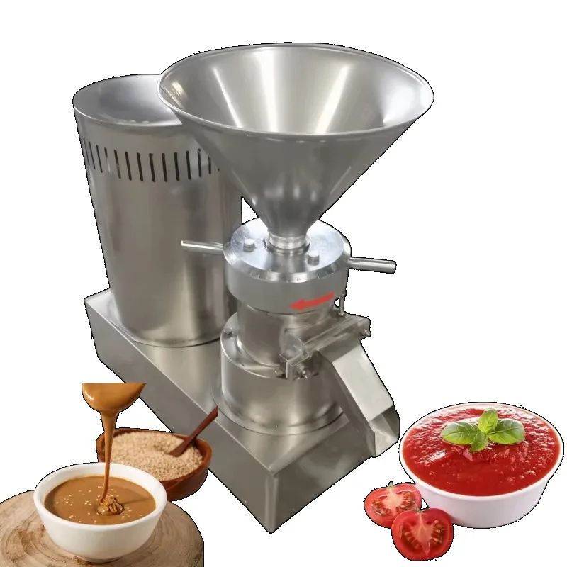 Large Capacity Factory Peanut Butter Making Machine/ Almond Milk Grinder Equipment /Colloid Mill Peanut Butter Machine
