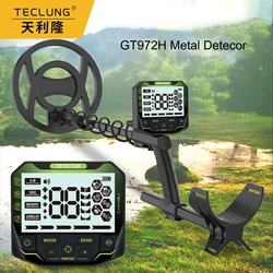 Professional  GT972H Metal Detector for Adults Waterproof Higher Accuracy 5 Modes Gold Detector with Strong Anti-Interference