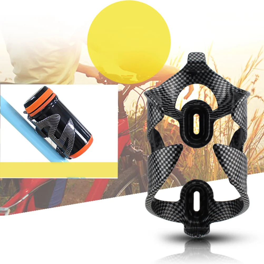 

2Pcs Water Bottle Cage Lightweight Carbon Fiber Quick Release Adjustable Cycling Bike Holder Outdoor Sports Drink Storage