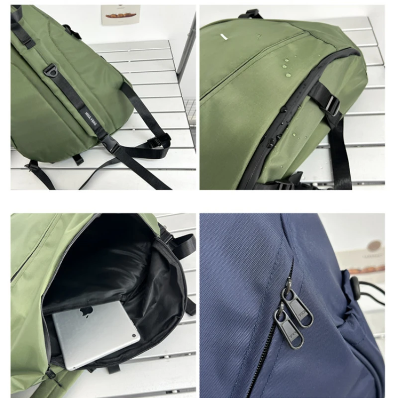 Sling Bag Waterproof Crossbody Backpack Over Shoulder Daypack Casual Cross Chest Side Pack Water Drop Crossbody Bag