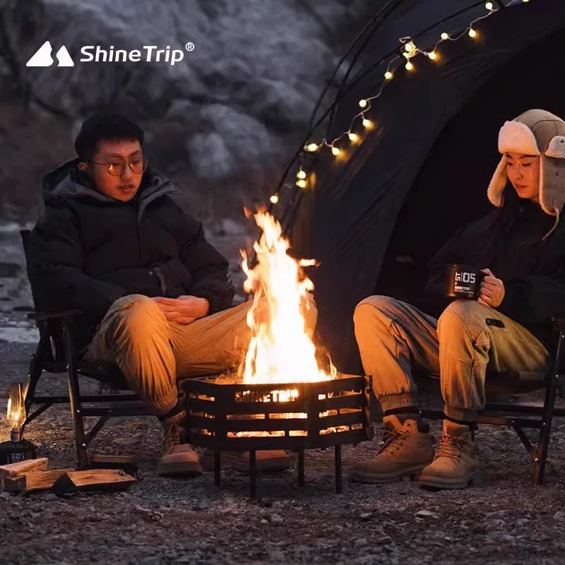 شانكو في الهواء الطلق شواية باربيكيو التخييم الحطب شواء الشتاء فرن التدفئة طوي الفحم النار حوض الموقد