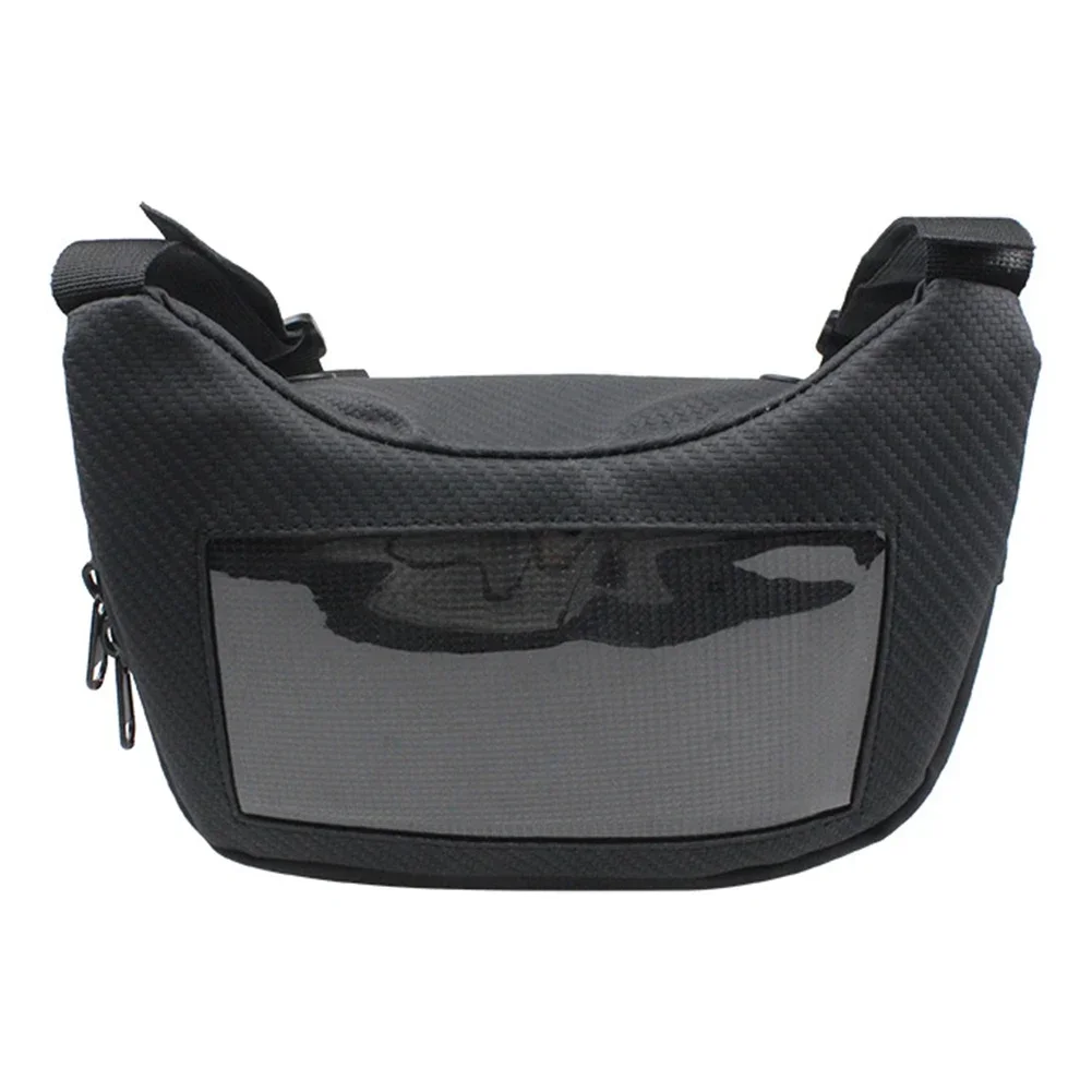 

Large Capacity Waist Travel Bag Mobile Holder Front Storage Bag Portable Motorcycle Bag Wear-resistant Material
