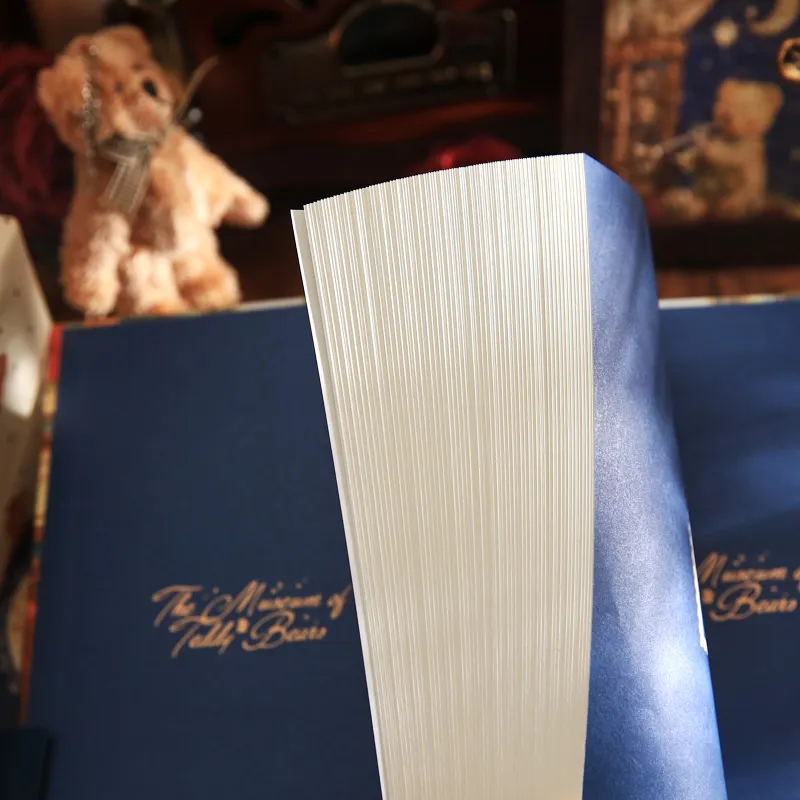 224 ورقة/كتاب الدب الصغير سلسلة منزل رومانسي لطيف دفتر الطالب مخطط كتيب مدرسة مكتب لوازم مكتبية #5