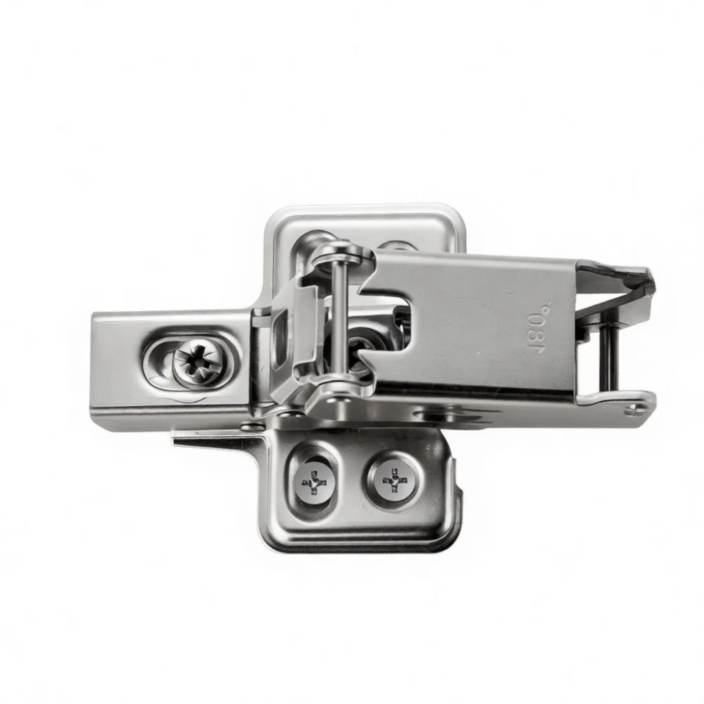 Hydraulic Damping Hinge 165 Degree Full Overlay Door Hardware Soft Closing Furniture Cabinet Corner Hinge For Kitchen Cupboards