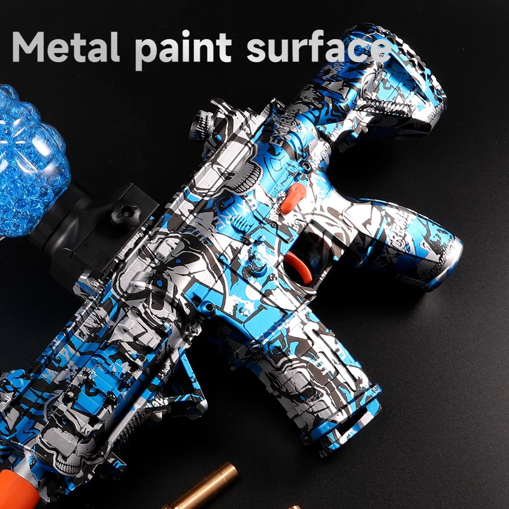 مجموعة كرات جل M416 - لعبة قتالية خارجية قابلة لإعادة الشحن للمراهقين 14+، هدية مثالية للأولاد والبنات (خرز جل غير متضمن