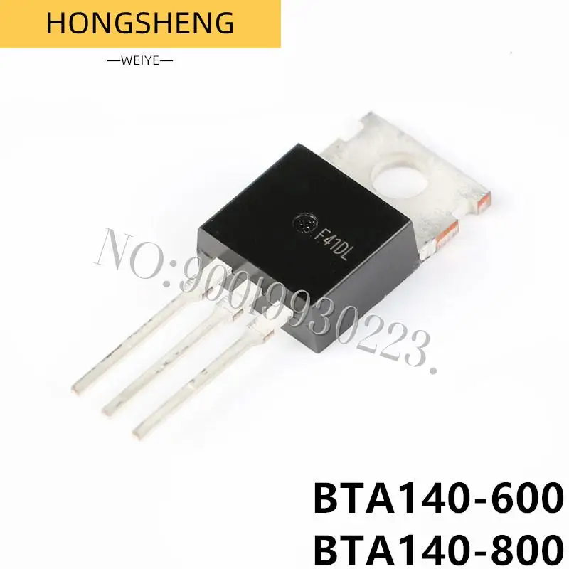 100% New 10pcs/lot BTA140-800 TO-220 BTA140 TO220 25A 800V 140-800 BTA140-600