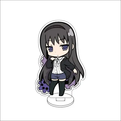 10CM Charm Anime Puella Magi Madoka Magica Acrylic Stand Model Cosplay Characters Ornament Accessories Goods Collection Gifts - Image 17