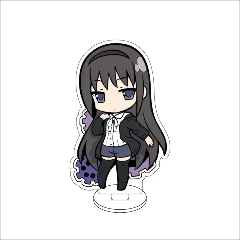 10CM Charm Anime Puella Magi Madoka Magica Acrylic Stand Model Cosplay Characters Ornament Accessories Goods Collection Gifts - Image 17