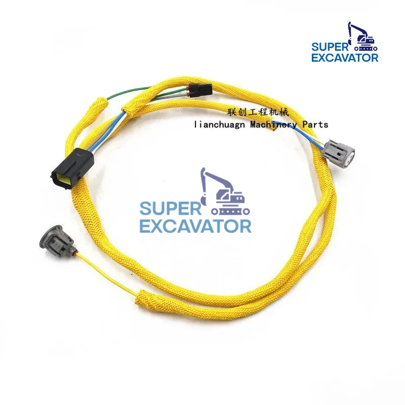 For Kobelco SK200 SK210 SK250 SK260-8Super8 Generator harness J05E Engine water temperature line plug Excavator Parts