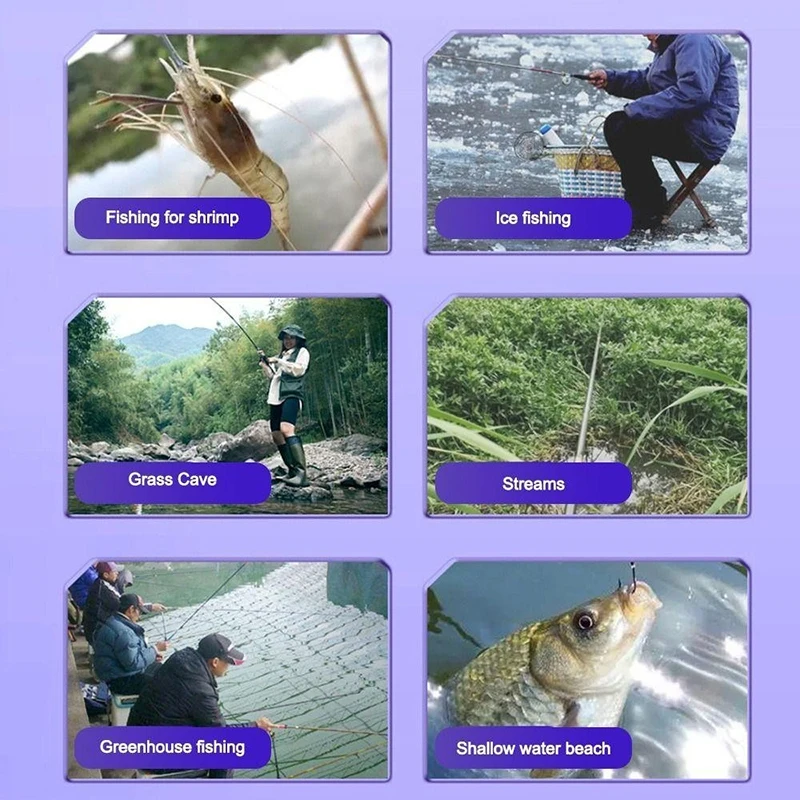 

Smart LED Fishing Float 2Light Highly Sensitive Remind Buoy Gravity Sensor Glowing Electric Night Fishing Long Tail Float