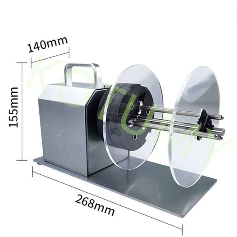 BSC-X5S Fully Automatic Tag Around the Feeder Winder Label Rollback Rewinder Label Receiving Paper Machine