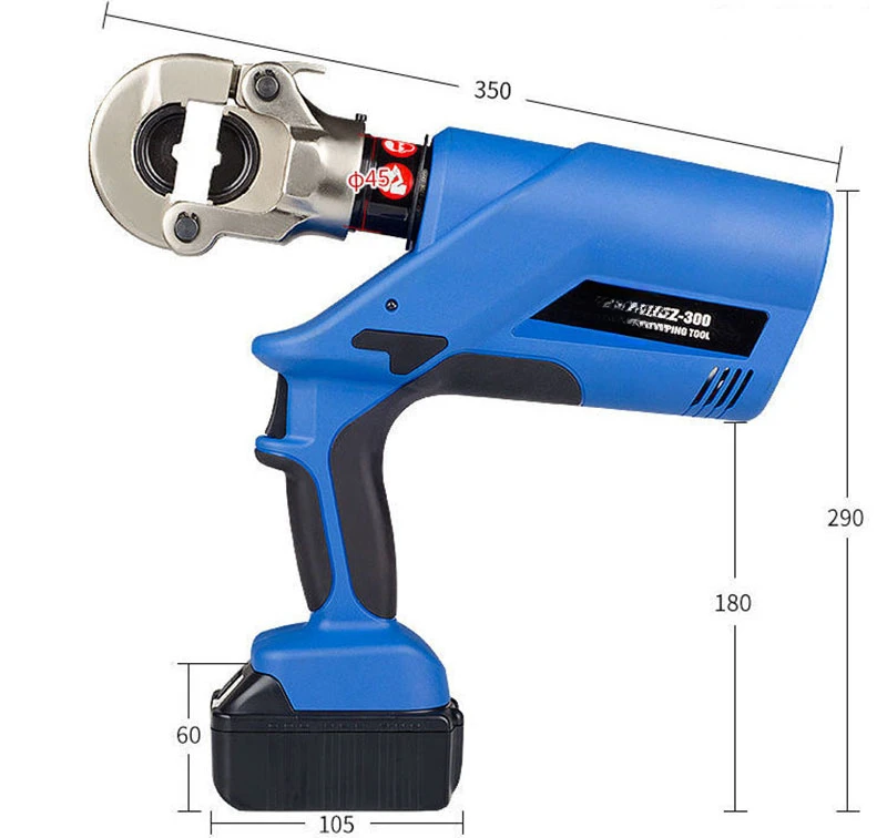 EZ-300/EZ-400 Rechargeable Hydraulic Pliers Electric Hydraulic Crimping Charging