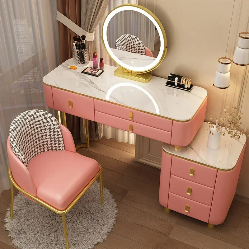 Comfort Fashion Dressing Tables Mirror Charm Elegant Classic Dressing Table Makeup Simple Vanitys Para Maquillaje Furniture