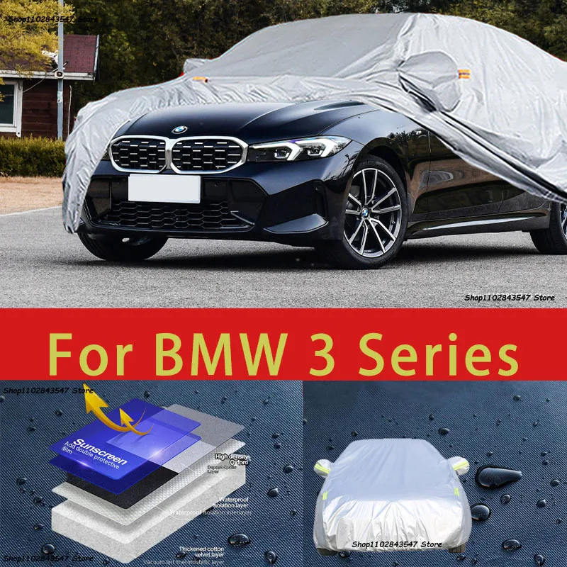 For BMW 3series Car protective cover, sun protection, cooling protection, car clothing, car paint protection auto