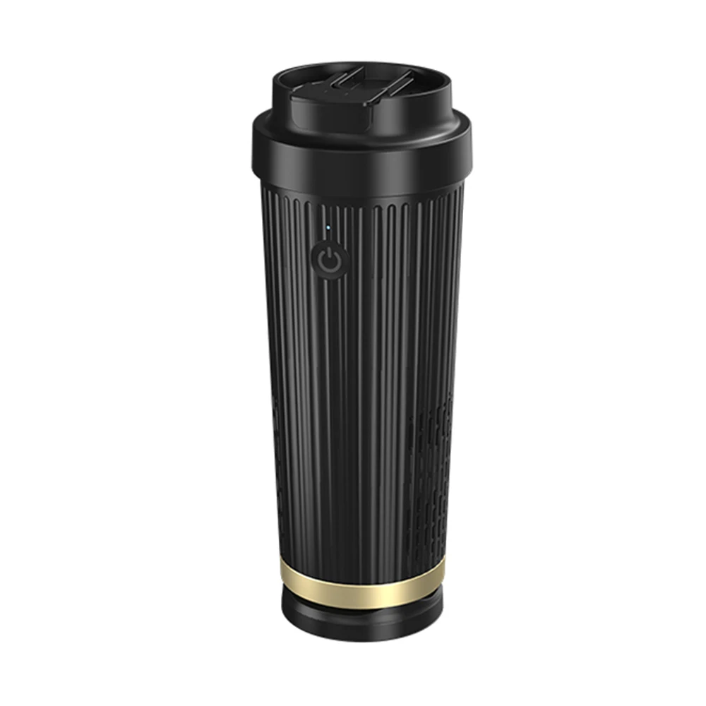 Car Thermos Mug Leak Proof Travel Thermo Cup Coffee Mug Stainless Steel Vacuum Cup 330ML Intelligent cooling and heating cup