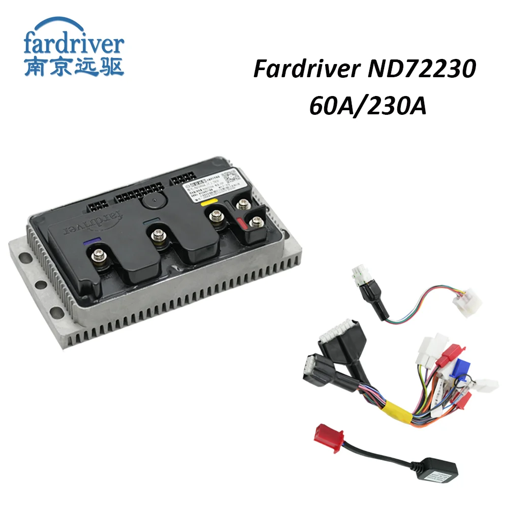 Fardriver ND72230 72V 50A 1500W Smart Electric Scooter Motorcycle Controller Supporting Bluetooth Hall Programmable For QSMotor