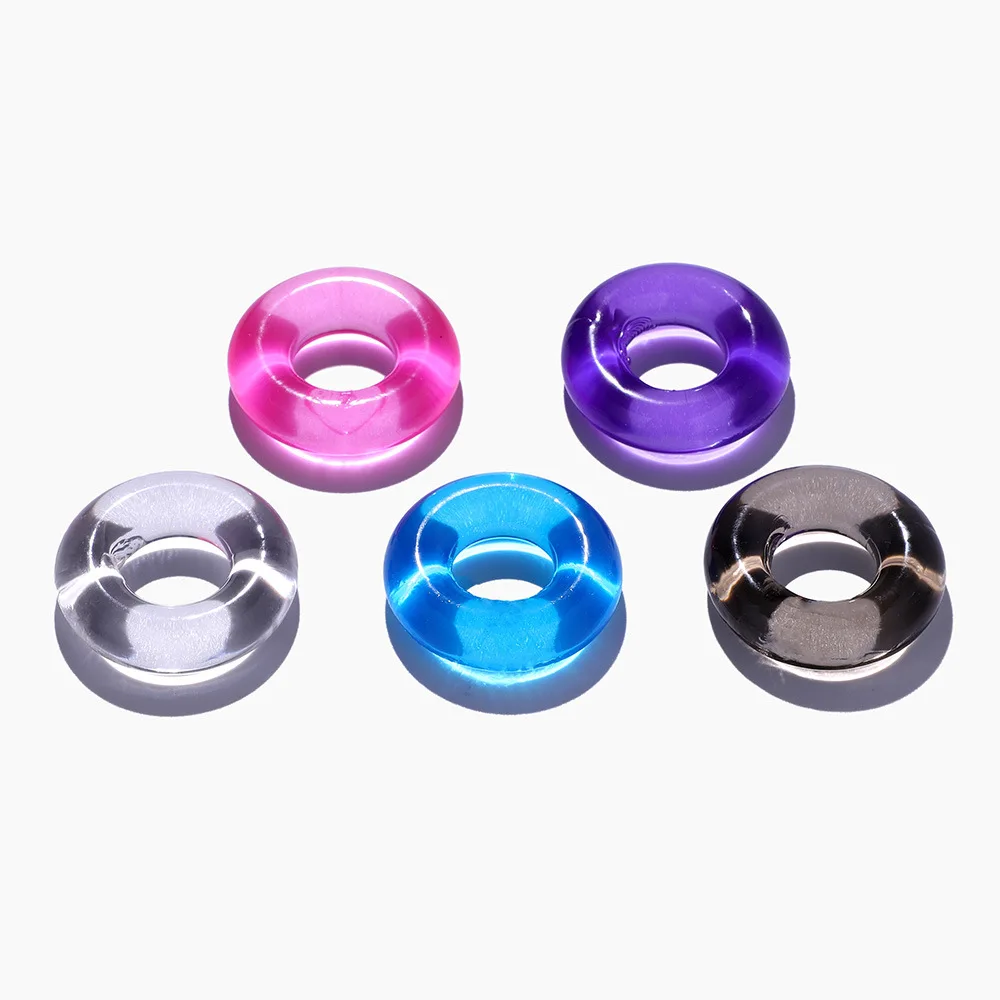 3pcs Male Cockring High Quality TPE Penis Ring Sex Toys for Men Delay Ejaculation Durable Cock Lock Rings juguetes para adulltos