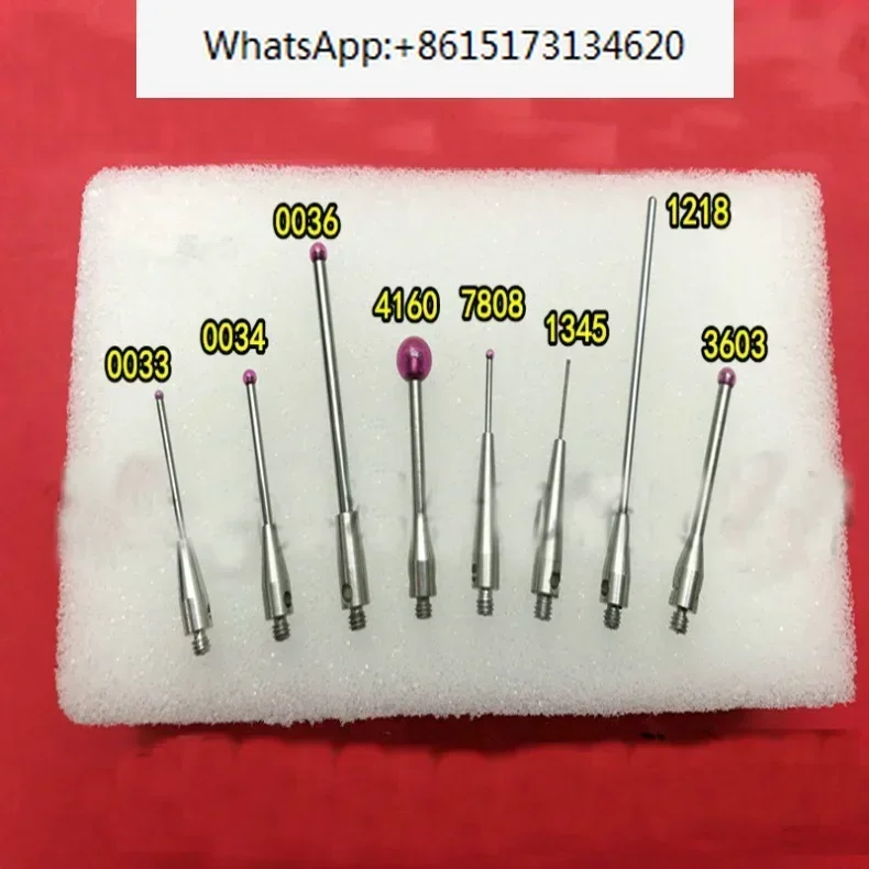 

M2 3-axis Measuring Needle Renissau 3-dimensional Head Ruby 0.5/1.0/1.5/2.0 Ball