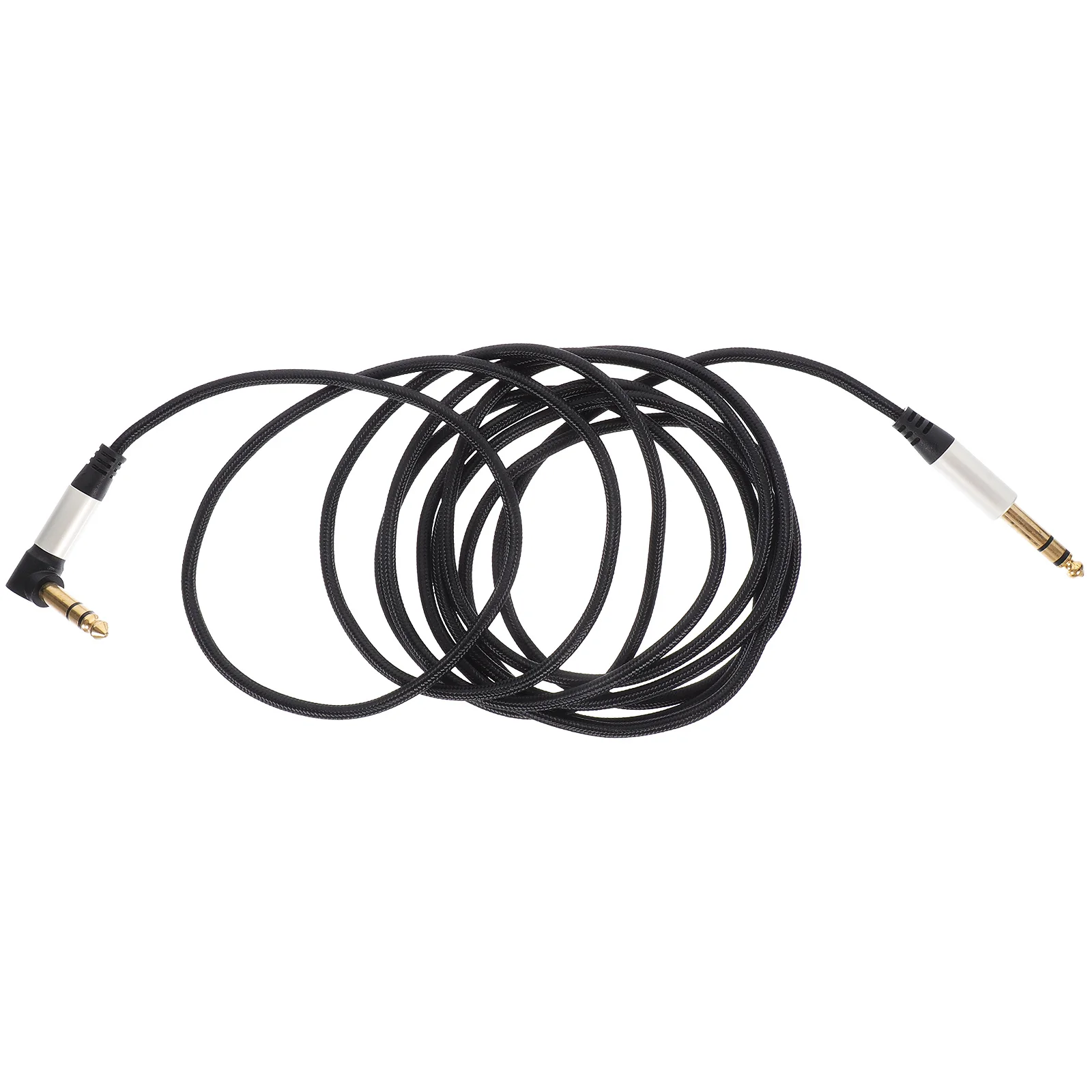 Cavo patch per chitarra da 6,35 mm maschio a maschio Cavo audio in materiale robusto e durevole per pedali effetti Microfoni Altoparlanti