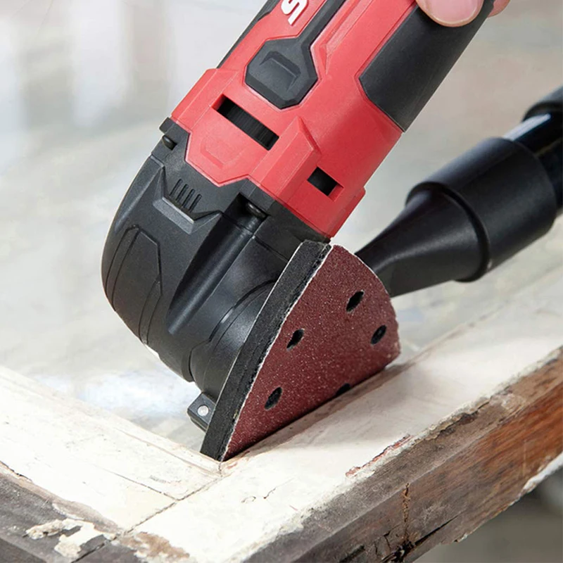 10/20/50 PCS Triangular Sanding Disc 90*90mm 6 Hole Sander Hook & Loop Sandpaper Abrasive Tools For Sanding 40-2000 Grit