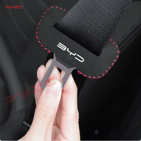 자동차 안전 벨트 버클 플러그 보호 커버, 스크래치 방지 안전 벨트, BYD M6 G3 G5 T3 13 F3 F0 S6 S7 E5 E6 L3 탱 위안용
