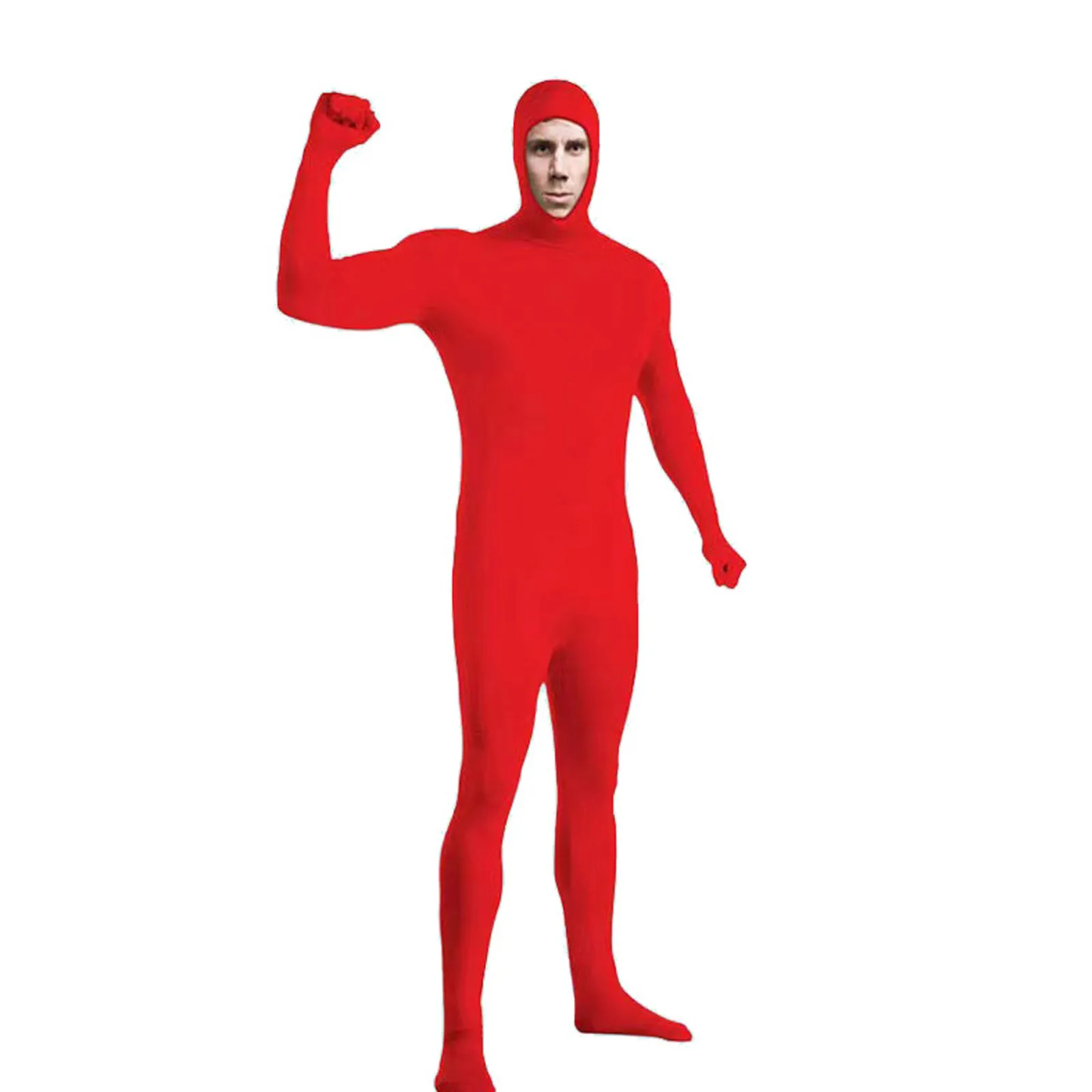 بدلة Zentai التأثيرية يوتار ملابس داخلية كاملة بدلة شاشة خضراء أزياء الهالوين بدلات ضيقة قطعة واحدة بدلة Catsuit جديدة