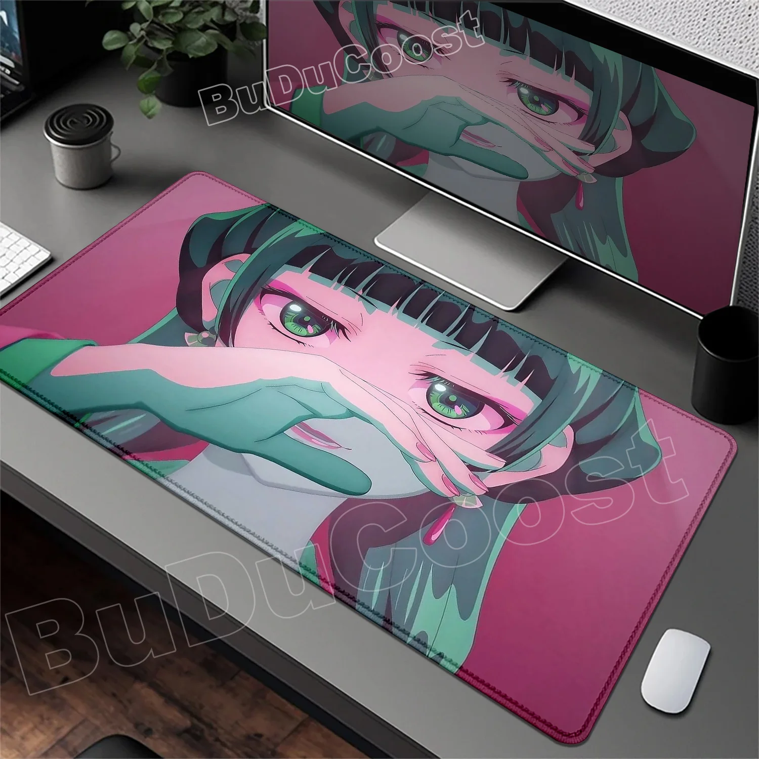 

New Wallpaper Pretty Apothecary Diaries Anime Gamer Computer HD Mousepad XXL Mice Mat Natural Rubber Non-Slip Table Rug Desk Mat