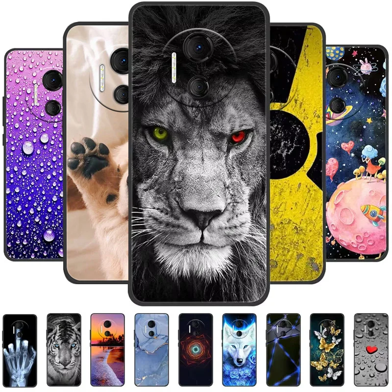 For DOOGEE X97 Pro Case Shockproof Soft TPU Silicone Phone Cover For DOOGEE X97 Pro Funda X 97 Pro X97Pro Capa Cat Wolf Cartoon
