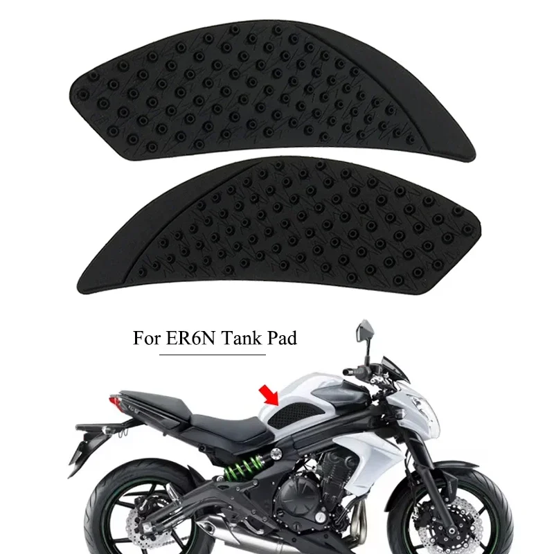 

For Kawasaki ER6N Sticker Anti slip Fuel Tank Pad Side Gas Knee Grip ER-6N ER 6N 2006-2015 2010 2011 2012 2013 2014 Motorcycle