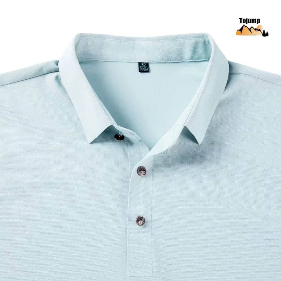 

Men Polo Shirts Jacket Tojump Men Clothing Camping Sports Outdoor Equipment Elastically Model A003Casual Tops
