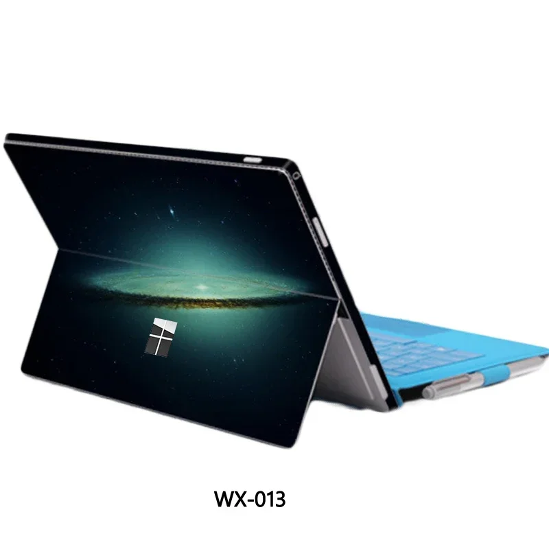 DIY Individual Vinyl Decal Skin Sticker For Microsoft Pad Surface Pro 8/7/6/5/4/3 Surface Pro X Back Edge Protector Cover