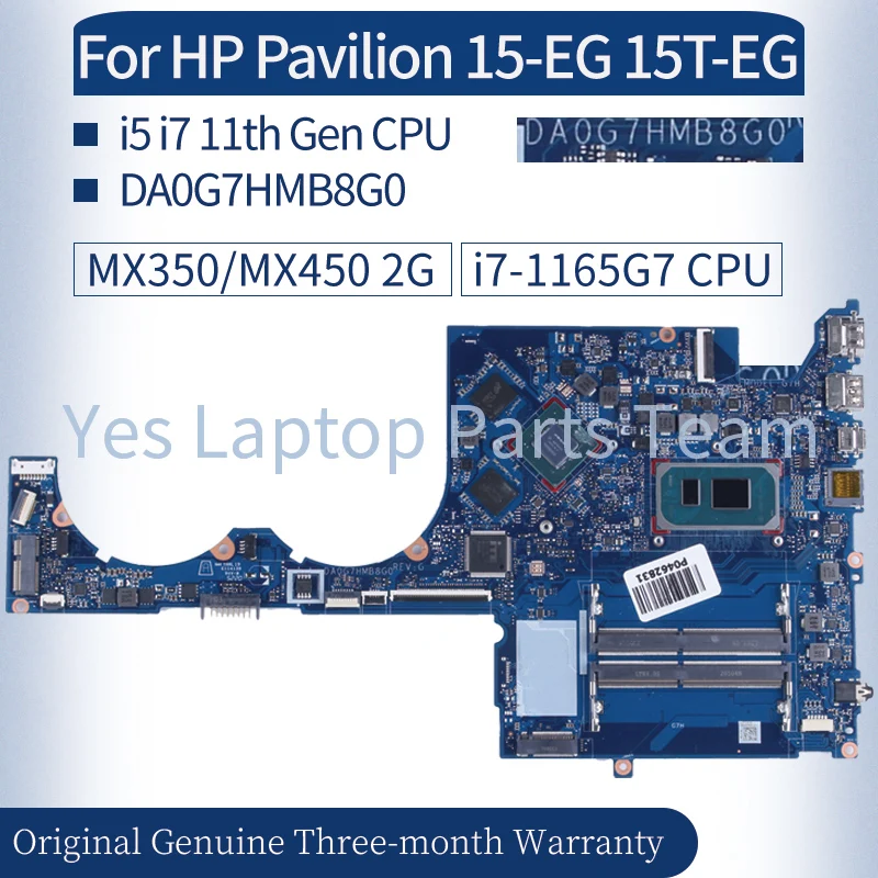 

Материнская плата для ноутбука HP Pavilion 15-EG 15T-EG