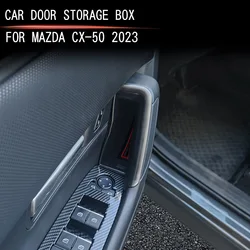 Door Handle Container Holder Door Armrest Storage Barrel Box for Mazda CX50 CX-50 Accessories 2023 2024 2025