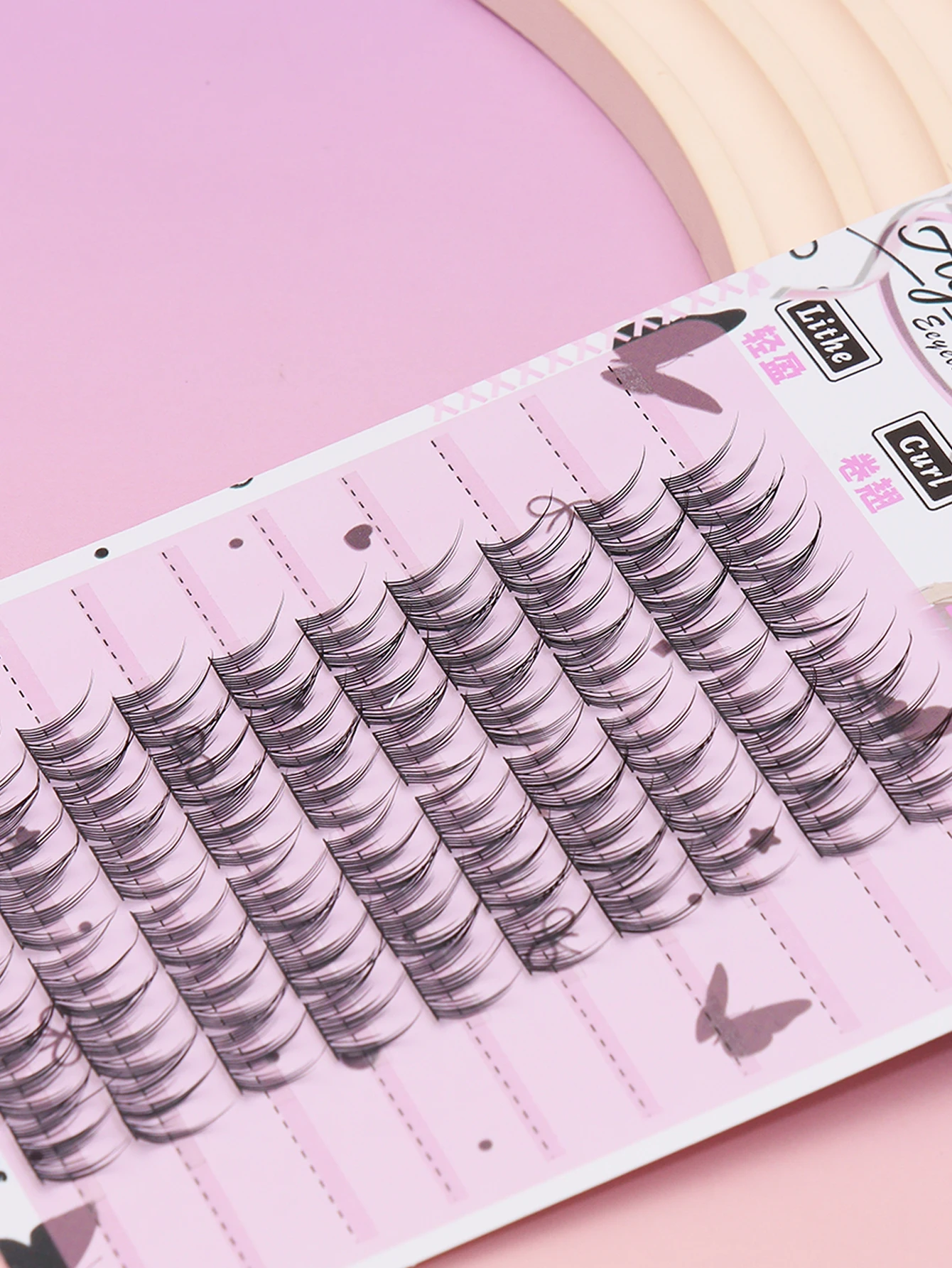 60 einzelne Cluster-Wimpern mit natürlichen 13 mm großen Hochzeitsfeiern und dramatischen, flauschigen Wimpern sind ein Muss für das tägliche Make-up