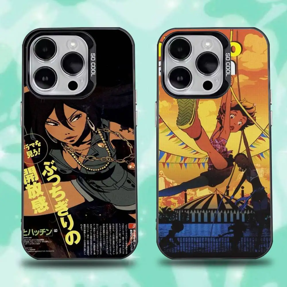 

M-Michiko Hatchin Phone Case For iPhone 16,15,14,13,12,11,Mini,Pro,E,SE4,XS,MAX Black Candy Matte Cover