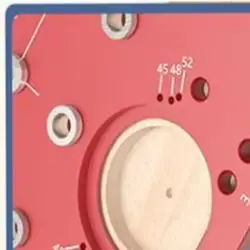 Shelf Pin Drilling Guide Jig Template System For Cabinet Door Drawer Hinge Puncher Locator Woodworking Tool Aluminum Alloy Red