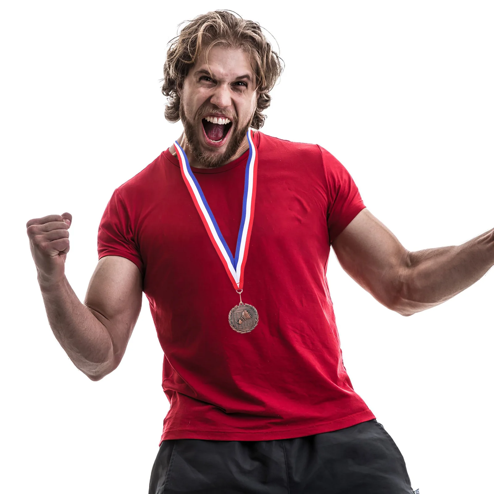 

Badminton Medals For Kids Sports Awards Zinc Alloy Metal Reward Competition Party Favors Students Event Prize Cheer