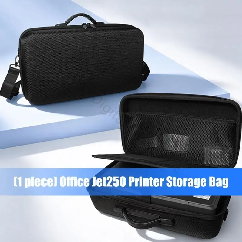 96BA Tragbare Aufbewahrungstasche für OfficeJet 250/Jet258/Jet200 Drucker mit speziellem Futter und bequemem Schultergurt – Detail 10