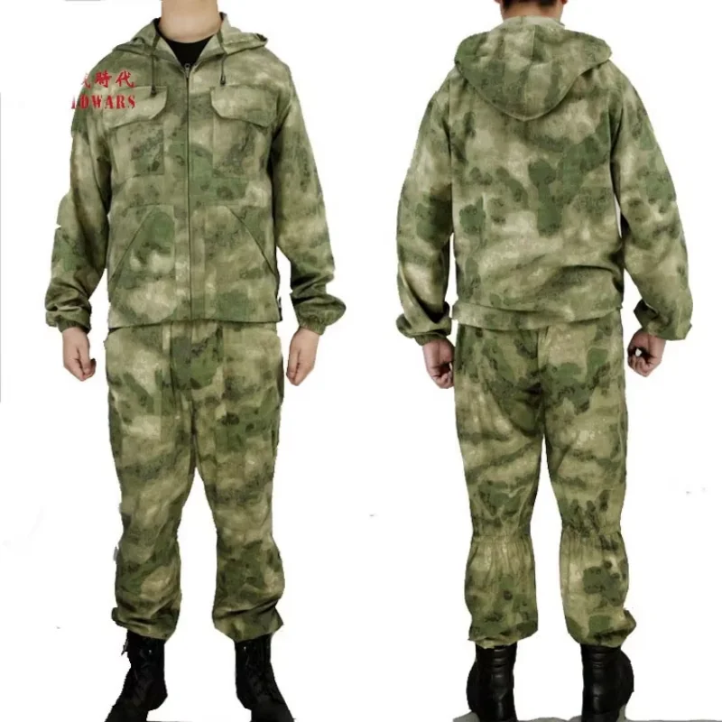 Tute da caccia tattiche da uomo Tuta da combattimento russa KMX Uniformi da tifoso Giacca da combattimento aviotrasportata Pantaloni Tute da caccia all'aperto Cappotti