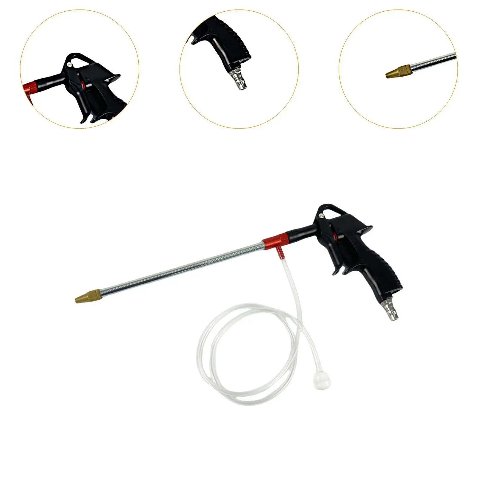 Car Cleaning Kit High Pressure Metal Air Compressor Washer Tool for Car Service and Garden Cleaning