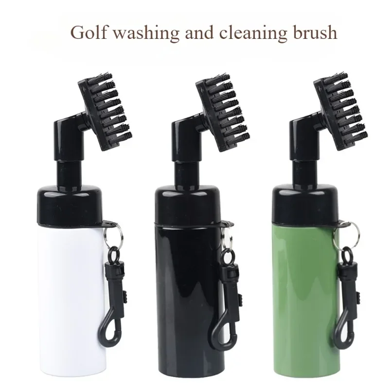 

Golf Club Cleaner Brush and Microfiber Towel Cleaning Kit, Groove Sharpener Brush with Water Spray Bottle